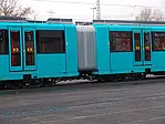 VGF-U-Bahn Ausschnitt der Wagons