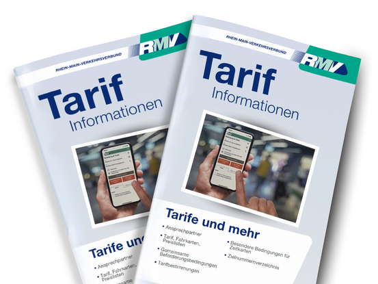 Darstellung der Tarifinformationen.