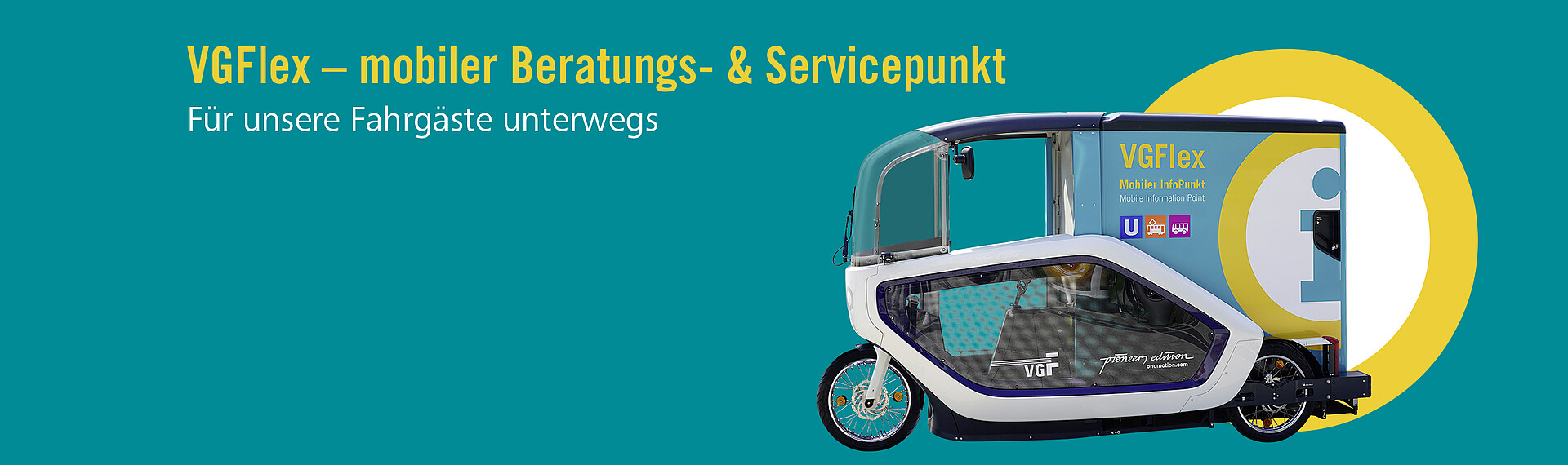 VGFlex mobiler Beratungs- und Servicepunkt