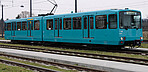 U3 VGF von der Seite auf Schienen