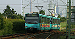 VGF-Stadtbahn auf Schienen