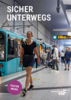 Menschen an einer Haltestelle der VGF, die in eine Bahn einsteigen.
