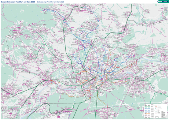 Gesamtlinienplan Frankfurt 2026