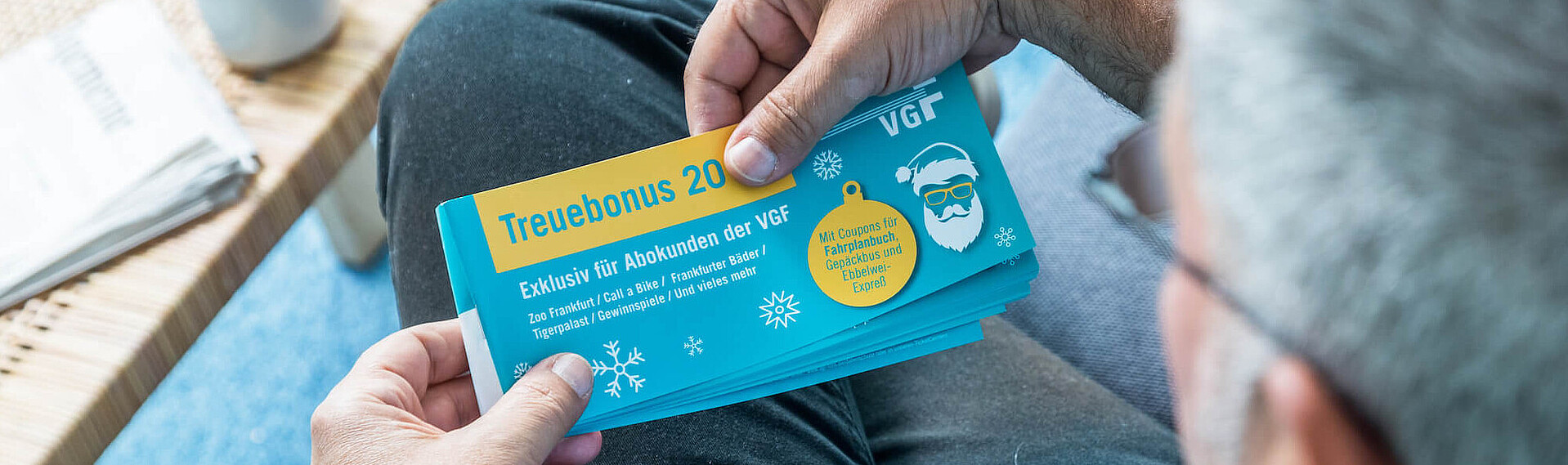 Coupon-Heft der VGF