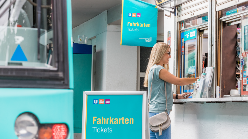 Ticket-Abos in fünf ausgewählten VGF-Ticket-Shops bestellen