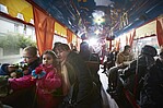 Menschen im Wagon