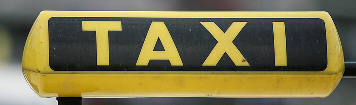 Taxi-Schild